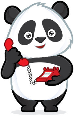 You just can't hide that Panda Pride!